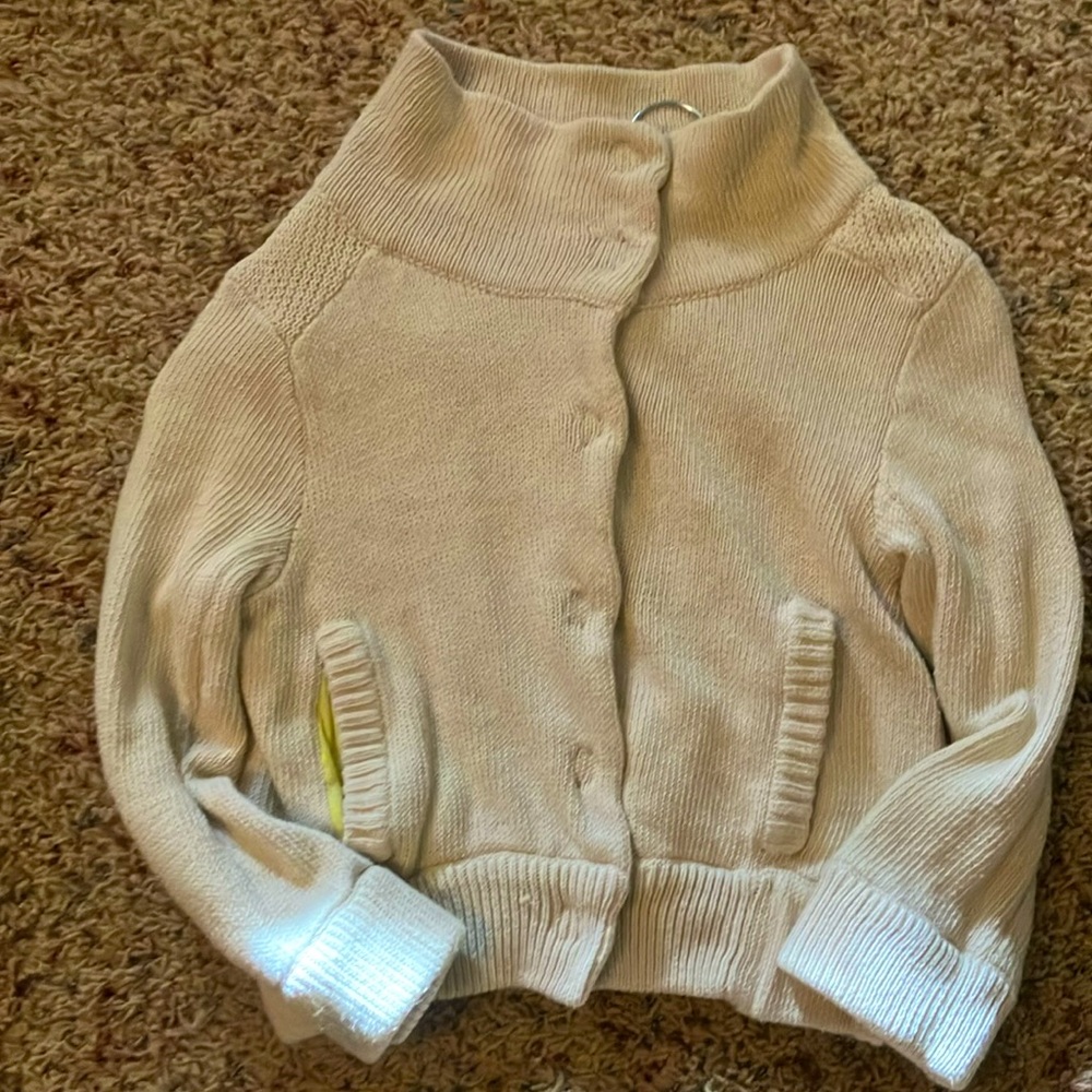 Free people lined jacket/sweater - Picture 1 of 5